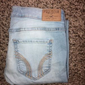 Hollister Super Skinny Jeans—light wash